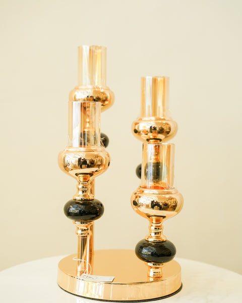 Monarch quad candle stand