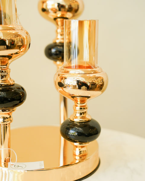 Monarch quad candle stand