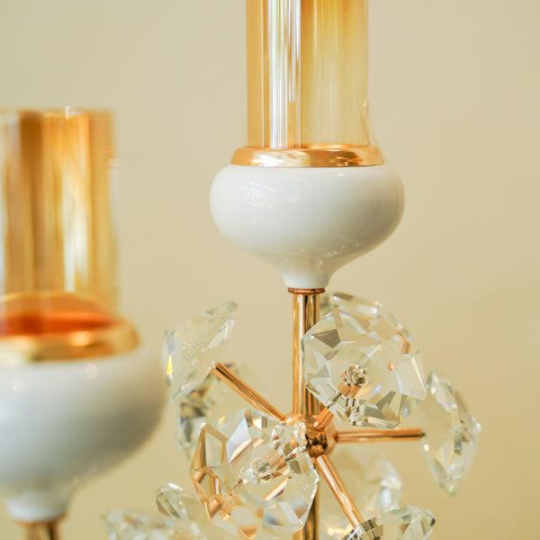 Crystal Candle stand set