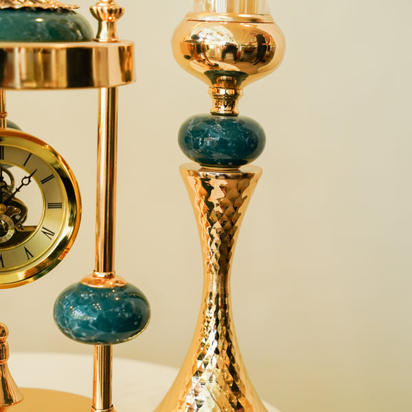 Emerald 3-piece clock set