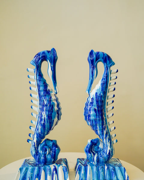 Sea horse decor set