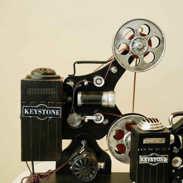 Retro movie camera decor 2 pc