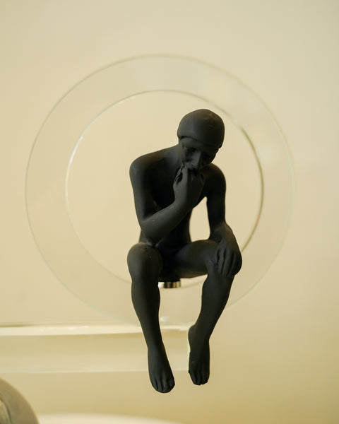 The thinker-abstract decor