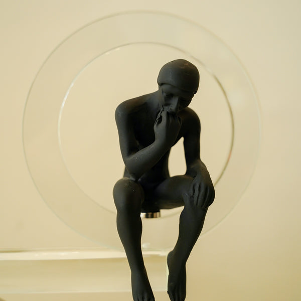 The thinker-abstract decor