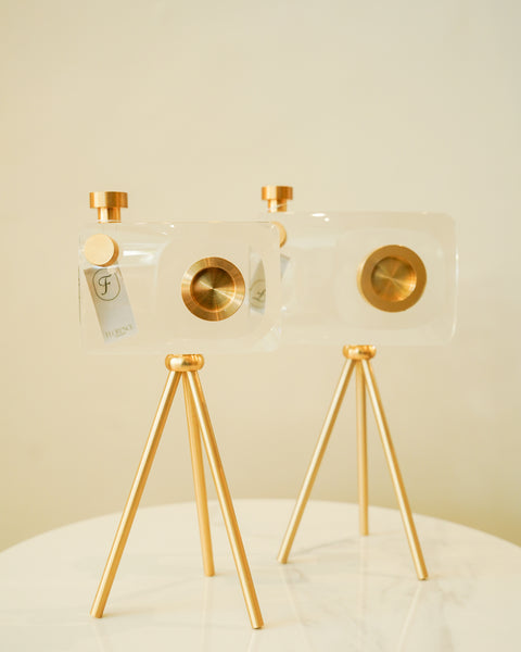 Crystal Camera decor 2pc