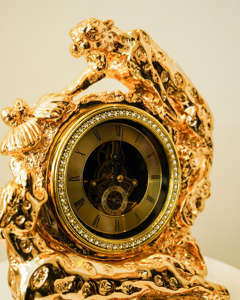 Lion Mantel clock