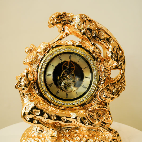 Lion Mantel clock