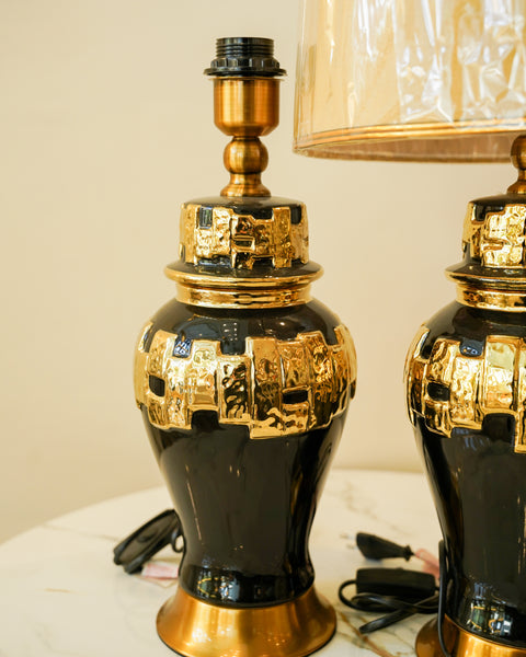Midnight glow lamp pair