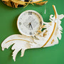 Whispering Leaves Wall Clock
