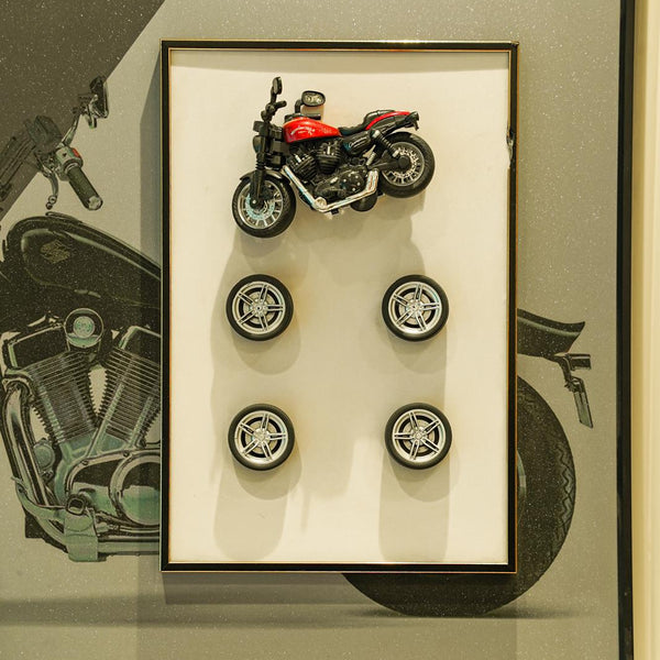 Motorcycle 3D painting