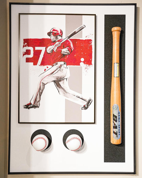 Baseball 3D painting
