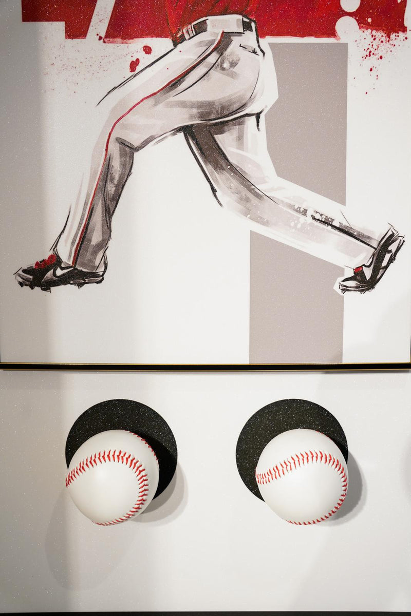 Baseball 3D painting