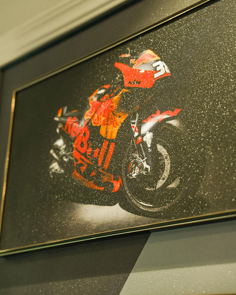 Motorcycle 3D painting
