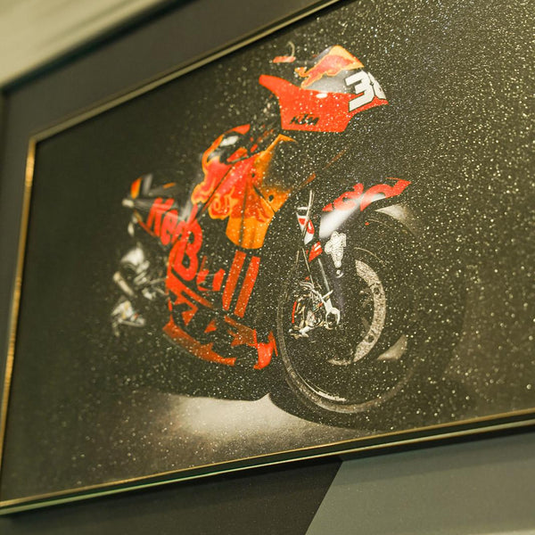 Motorcycle 3D painting