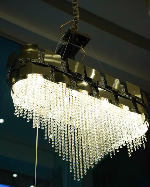Grand Crystal Chandelier