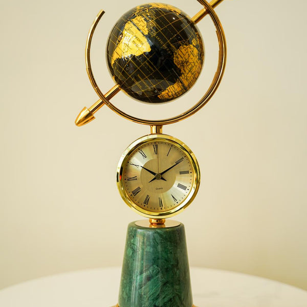 Luxury globe clock