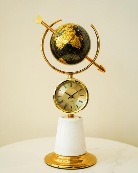 Luxury globe clock