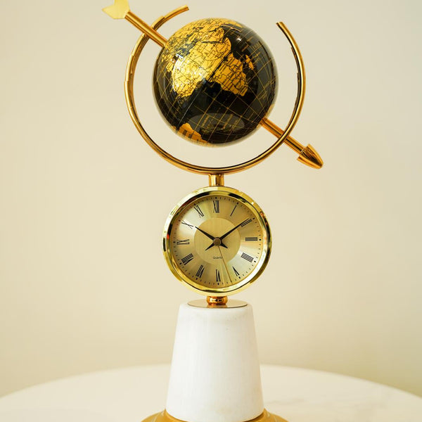 Luxury globe clock