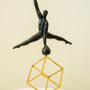 Strength in Motion- Gymnast Statue