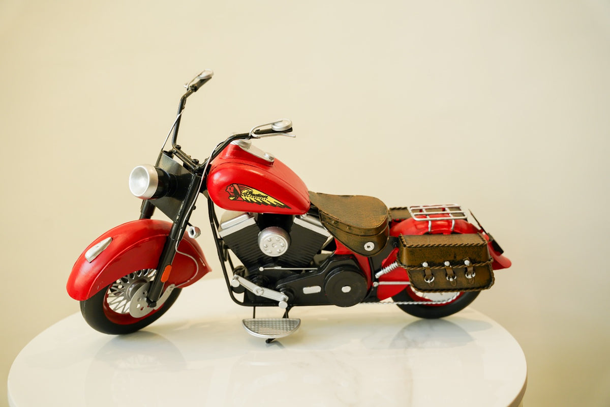Freedom rider metal bike décor
