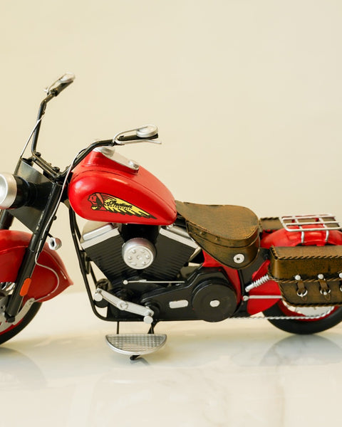 Freedom rider metal bike décor