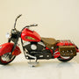 Freedom rider metal bike décor