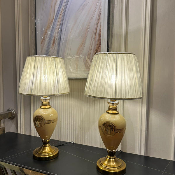 Versace Elegance Lamp Pair
