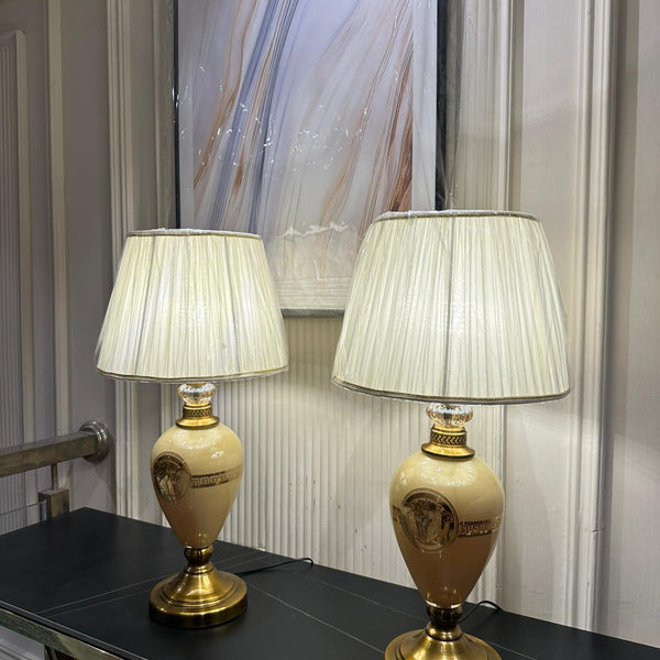 Versace Elegance Lamp Pair