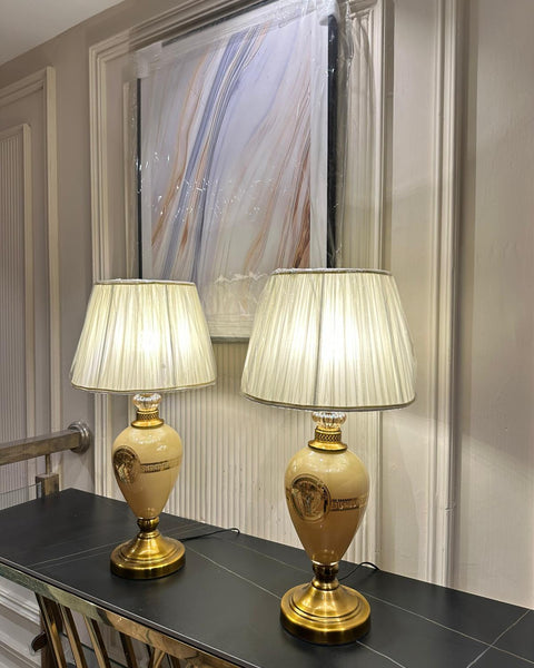 Versace Elegance Lamp Pair