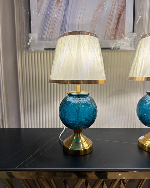 Forest Mist Lamp Pair