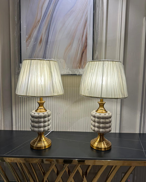 Cloud Glow Lamp Pair